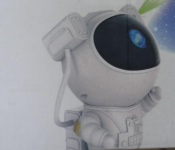 Astronaut Galaxy Star Projector LED Night Lamp With Speaker And Timer