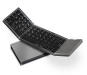 Foldable Bluetooth Keyboard with Touchpad Portable Wireless Sync Image