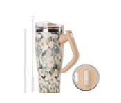 BRAVE TempGuard 32oz 950ml Tumbler Yellow Rose Image