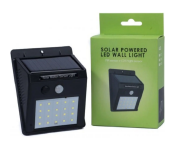 Solar Motion Sensor Light - Black