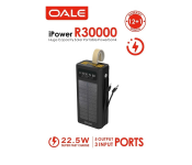 OALE 30000mAh Solar Power Bank 225W Fast Charging Image