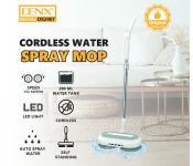 DENX DX2907 Cordless Water Spray Mop Electric Spin Image