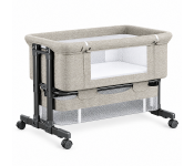 Highquality Twins Crib Portable Folding Crib for New Image