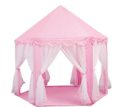 Prince Princess Castle Tent Portable Indoor Outdoor Image