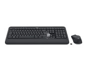 Logitech 920-008693 MK540 Arabic Wireless Keyboard & Mouse Combo - Dark Grey
