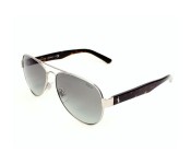 Polo Ralph Lauren PH3096-9010/11 Aviator Silver - Havana Frame & Black Gradient Mirrored Sunglasses for Men