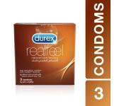 Durex Condoms 3 Pcs - Real Feel