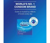 Durex Condoms 3 Pcs - Extra Safe