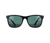 Chopard SCH152 700P Oval Black Frame & Green Gradient Mirrored Sunglasses for Women