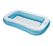 Intex ZX-57403 166 x 100 x 28CM Inflatable Rectangle Kids Plastic Swimming Pool