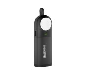 Promate Aurawatch 6700 mAh Power Bank with Ultra Fast USB Port, Black