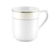 Royalford RF6692 11 oz Bone Wave Porcelain Coffee Mug