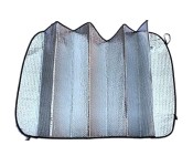 Si Auto Silver Foil Sunshade for Car, Silver
