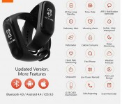 M3 Band Fitness Tracker Waterproof Smartband with OLED Display Touchpad  - Similar Product Imag - ID 14544