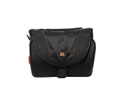 Promate Xpose.XL DSLR Camera Case with Side Mesh Pocket & Shoulder Strap - Black