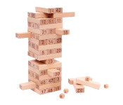 Taqdeer 204-001 Wooden Beech Building Block Set - 51 Pieces  - Similar Product Imag - ID 24433