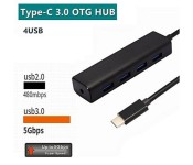 4 Port USB Connector Android CLY 5 Multi-Colour