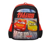 Cars CATL082011 16-inch All Time Legend Backpack - Red & Black