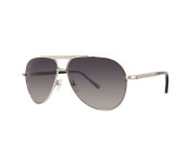 Mont Blanc MB 517S 16B Aviator Black Frame & Black Mirrored Sunglasses for Men