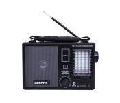 Geepas GR6842 Rechargeable 10 Band Radio