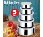 Stainless Steel 5 Piece Protect Fresh Box, 1296942