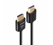 Promate ProLink4K2-300 High Definition Right Angle 4K HDMI Audio Video Cable - Black