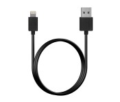 Promate LinkMate-LT USB Data & Charge Cable with Lightning Connector - Black