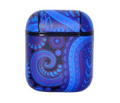 Shock Resistance Protective Hard Shell AirPod Case - Blue