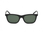 Mont Blanc MB 607S 02R Rectangle Black Frame & Black Mirrored Sunglasses for Men