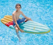 Intex ZX-58152 178 x 69CM Inflatable Swimming Pool Sun Lounger Surfboard  - Similar Product Imag - ID 17160
