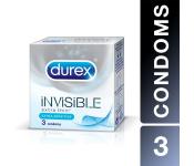 Durex Condoms 3 Pcs - Invisible Extra Thin