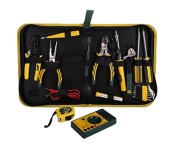 Jzx 20 Pieces Electric Tool Set with Zipped Case