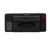 Promate CarCaddy 4-in-1 Multifunctional Car Sun Visor Organizer - Black