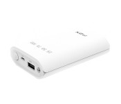 PZX 10400 mAh Portable Power Bank - White