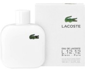Lacoste 100ml L.12.12 White Blanc Eau De Toilette for Men