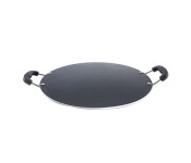 Royalford RF5800 Non-Stick Aluminium Super Flat Tawa - Black