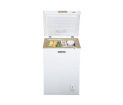 Geepas GCF1206WAH 120 Litre Chest Freezer with 1 Pieces Food Basket - White