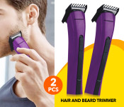 Olsenmark OMTR4047 Hair and Beard Trimmer Combo - Assorted (2 Pieces Set)