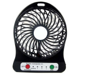 Portable Rechargeable Mini Fan Black