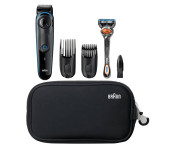 Braun BT3940 Beard Trimmer - Black & Blue