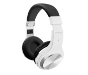Promate Tango-Bt Foldable On-Ear Wireless Stereo Headset with Built-In Music Controls, White