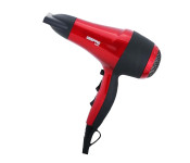 Geepas GHD86018 Hair Dryer 2Spd-3Heat Coolshot Ionic - Red and Black