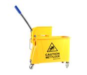 Royalford RF7722 24 Litre Bucket Mop Wringler - Yellow