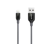 Anker A8121 Powerline Plus Lightning Cable 3 ft Grey