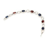 Kavani Pearl Drop Chimes Crystal Rhodium Bracelet 33060 Assorted  - Similar Product Imag - ID 16872