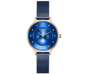 Curren 9036 Analog Quartz Watch For Women Blue