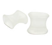 Footrite MN 7110 2 Pieces Silicon Gel Toe Protector Large - White