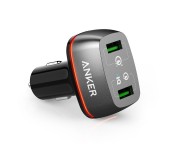 Anker A2224 PowerDrive Plus 2 Ports Car Charger Black