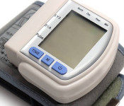 Digital CK-102S Blood Pressure Monitor Sphygmomanometer with Wristband-White  - Similar Product Imag - ID 37882