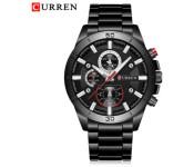 Curren 8275 Analog Business Watch For Men Black